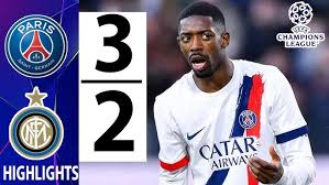 PSG vs Inter Milan UCL final highlights